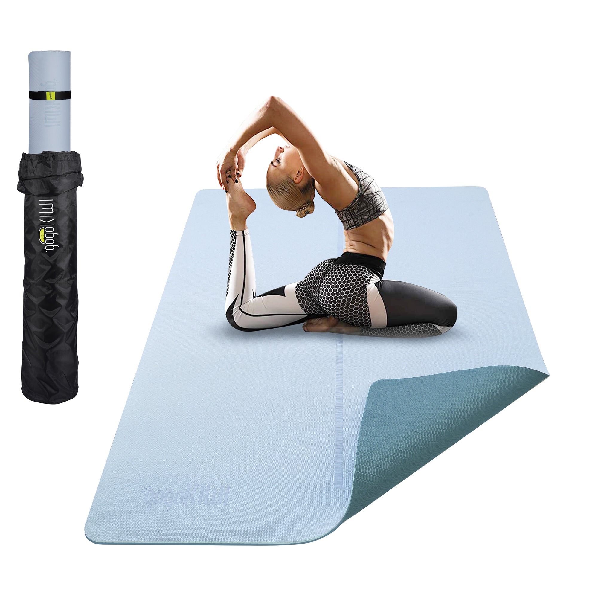 GrandSpace Mat: The Premier Extra Large Yoga Mat for Home Fitness