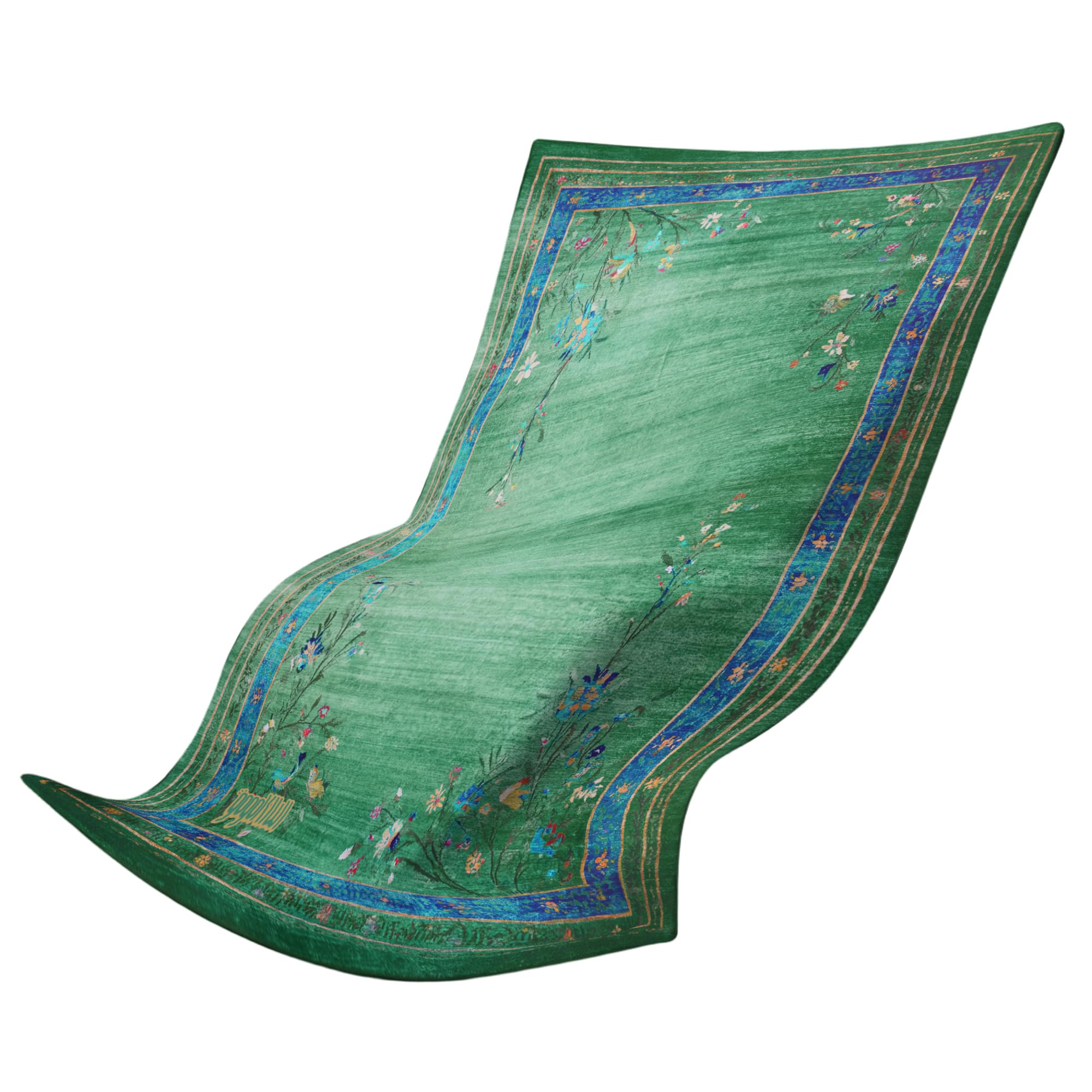 CanvasFlow: Non-Slip Yoga Mat Towel with Printed Design | 72" × 48"