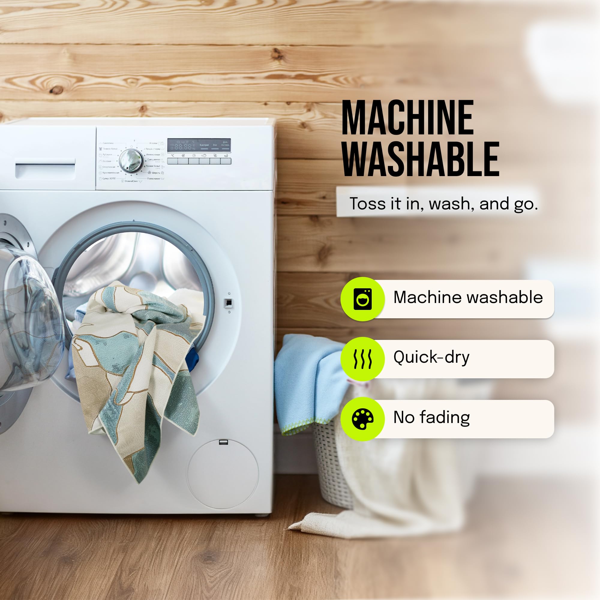 CanvasFlow: Non-Slip Yoga Mat Towel with Printed Design | 72" × 48"