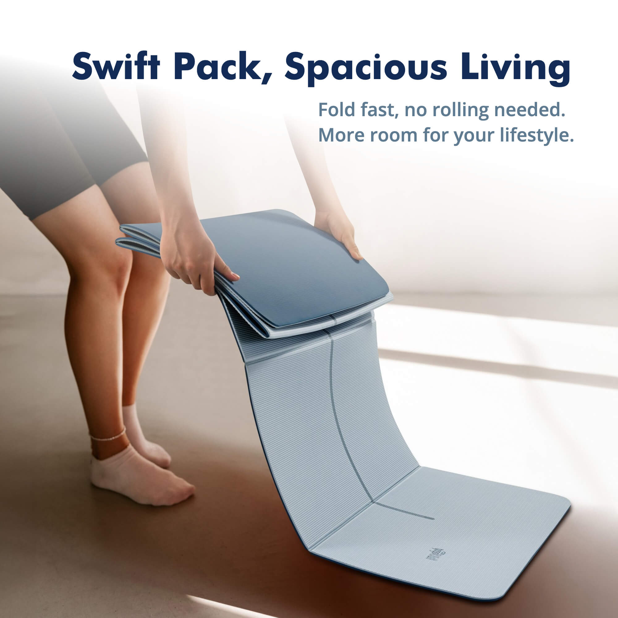 Foldable yoga mat online